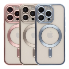 Купити Чохол TPU Metallic Chrome Full Camera with Magsafe для iPhone 16 Pro Max Купити Чохол TPU Metallic Chrome Full Camera with Magsafe для iPhone 16 Pro Max