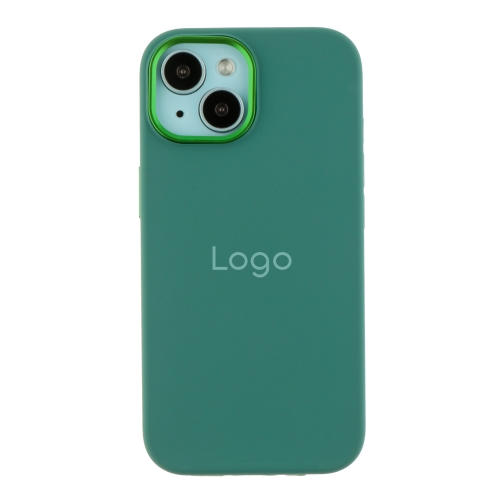 Купить Чехол Silicone Case Metal Buttons (AA) для iPhone 15, 14