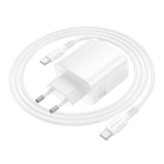 Купити Мережевий Зарядний Пристрій Borofone BA89A 1USB-C/1USB PD/QC 30W+Type-C to Type-C, 7