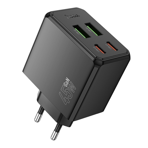 Купить Сетевое Зарядное Устройство Hoco CS18A 2USB-C/2USB PD/QC 45W