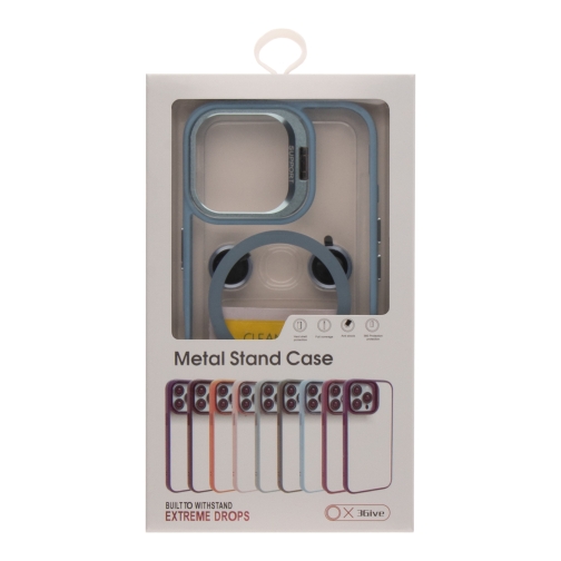 Купити Чохол TPU+PC+Metal Stand Case with MagSafe and Camera Lenses для iPhone 16, 2