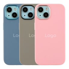 Купить Чехол Silicone Case Metal Buttons (AA) для iPhone 12/12 Pro