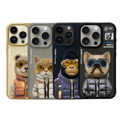 Купить Чехол TPU+PC Nimmy 3D with Metal Buttons для iPhone 15