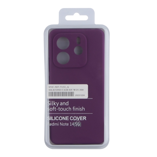 Купити Чохол Liquid Silicone (AA) Full Camera для Xiaomi Redmi Note 14 5G, 9