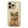 Купить Чехол TPU+PC Nimmy 3D with Metal Buttons для iPhone 15 Bear Khaki