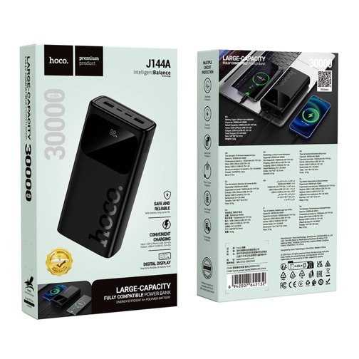 Купити Універсальна Мобільна Батарея Power Bank Hoco J144A Hymn 30000 mAh, 3
