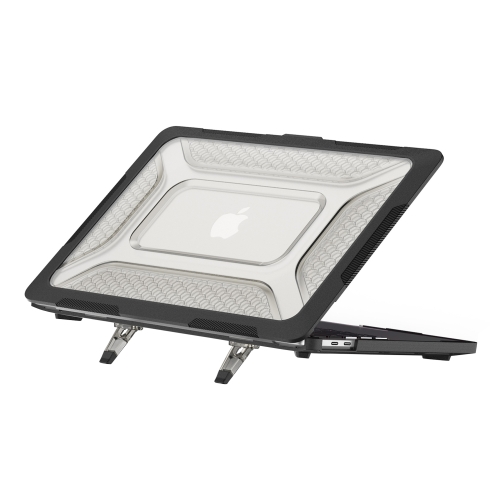 Купити Накладка TPU+PC Hex Shield for MacBook Pro 14" 2025/2024/2023/2021 （A3434/A2442/A2779/A2918/A2992）, 3