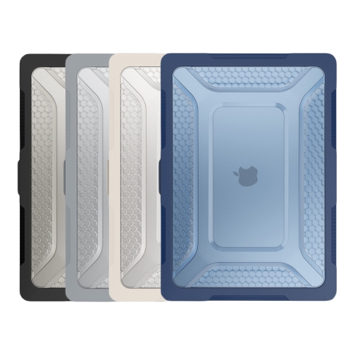 Купити Накладка TPU+PC Hex Shield for MacBook Pro 14" 2025/2024/2023/2021 （A3434/A2442/A2779/A2918/A2992）, 12