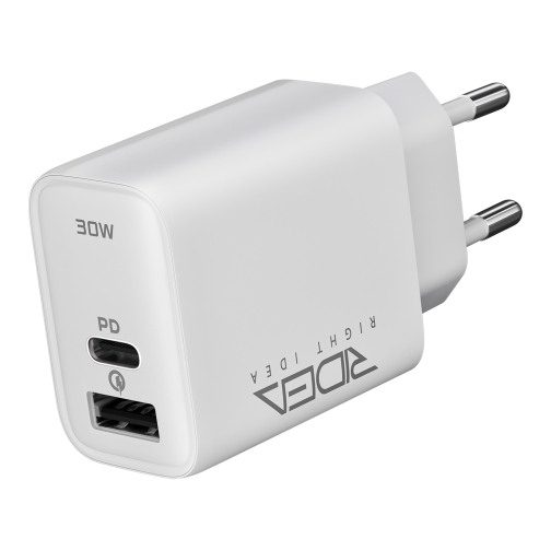 Купити Мережевий Зарядний Пристрій Ridea RW-30120 Turbo 1USB/1USB-C QC/PD 30W, 4