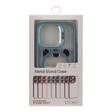 Купить Чехол TPU+PC+Metal Stand Case with MagSafe and Camera Lenses для iPhone 16 Pro