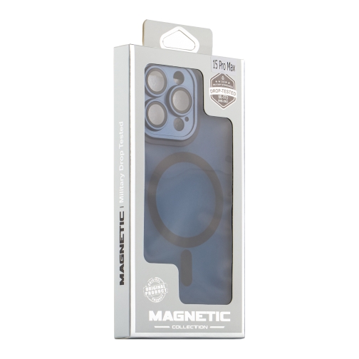 Купити Чохол TPU+PC Magnetic Matte Camera Lens with Magsafe для iPhone 15 Pro, 5