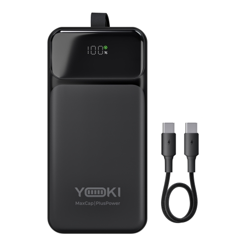 Купити Універсальна Мобільна Батарея Yoki MaxCap 65W 40000 mAh Black YK-PMC4061, 6