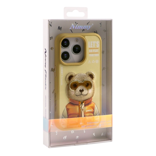 Купить Чехол TPU+PC Nimmy 3D with Metal Buttons для iPhone 15 Pro, 2