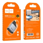 Купити Перехідник Hoco UA34 Type-C to VGA 2K 60HZ, 2