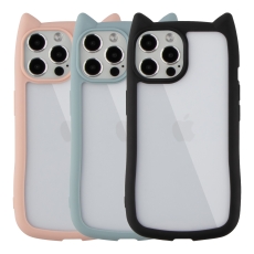 Купить Чехол TPU+PC Cat Ears Case для iPhone 12 Pro Max Купить Чехол TPU+PC Cat Ears Case для iPhone 12 Pro Max