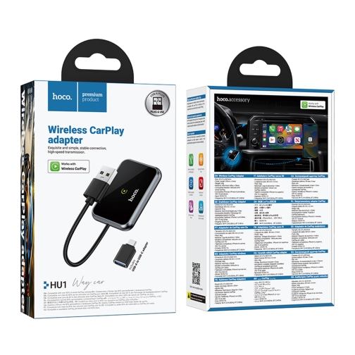 Купить Автомобильный Carplay Hoco HU1, 2