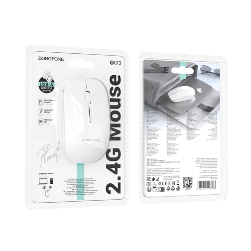 Купити Бездротова Миша Borofone BG14 Planet 2.4G + Bluetooth, 3
