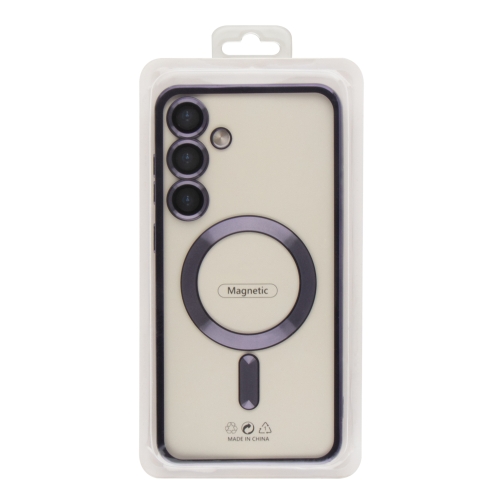 Купити Чoхол TPU Metallic Full Camera with Magsafe для Samsung Galaxy S25+ 5G (S936), 3