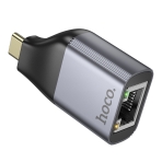 Купить Переходник Hoco UA35 Type-C to RJ45 10/100Mbps, 6