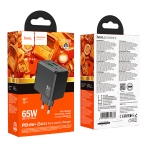 Купить Сетевое Зарядное Устройство Hoco CS19A 2USB-C/2USB PD/QC 65W, 2