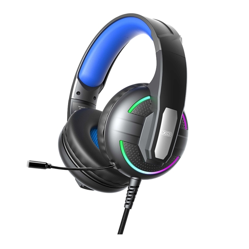 Купити Ігрові Навушники XO-GE-09 Static RGB Long Mic Headworn USB+3.5 (with adapter cable), 4