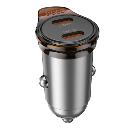 Купить Авто Зарядное Устройство Hoco NZ16B 2USB-C QC/PD45W