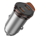 Купить Авто Зарядное Устройство Hoco NZ16B 2USB-C QC/PD45W, 5