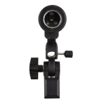 Купить Держатель SHL-002 1 лампа с патроном E27 и отверстием для фото-зонта, 3