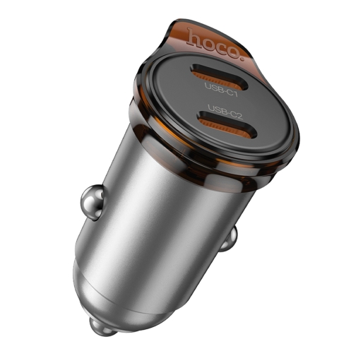 Купить Авто Зарядное Устройство Hoco NZ16B 2USB-C QC/PD45W, 7