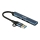 Купити USB Hub LDNIO DS-64U USB-A+Type-C To USB3.0*1+USB2.0*3 Сiрий