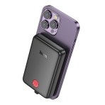 Купити Універсальна Мобільна Батарея Power Bank Hoco J133A Triumph PD20W magnetic with cable(iP) 10000mAh, 4