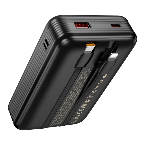 Купити Універсальна Мобільна Батарея Power Bank Hoco Q37A Graceful 22.5W+PD20W with two cables 20000mAh, 7