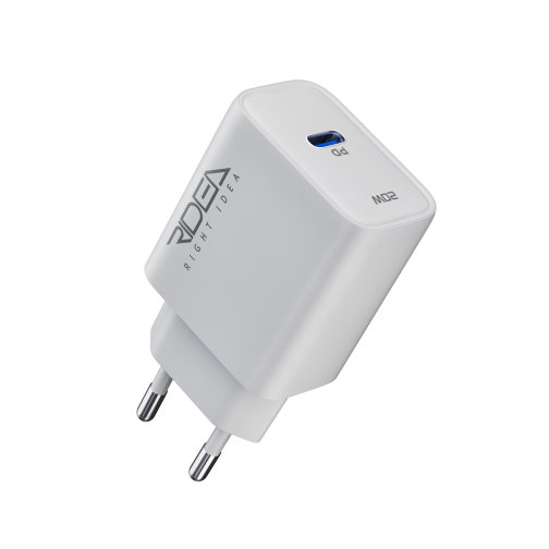 Купити Мережевий Зарядний Пристрій Ridea RW-20120 Rapid Pro 1USB-C QC/PD 20W