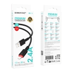 Купити Кабель USB Borofone BX110 Lightning 2.4A, 3