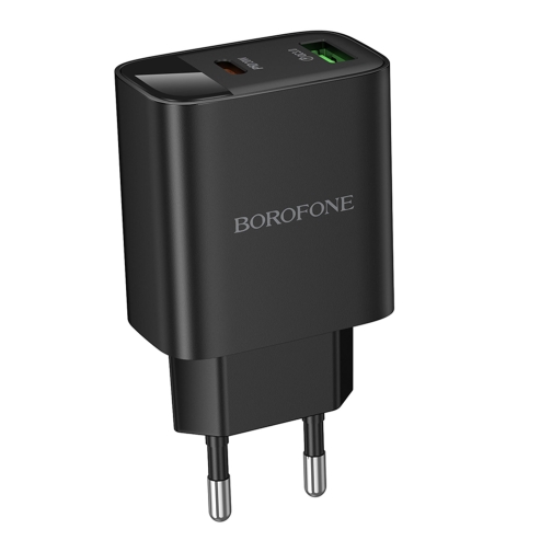 Купить Сетевое Зарядное Устройство Borofone BA96A 1USB-C/1USB PD/QC 20W Led Display, 5