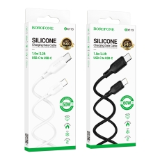 Купити Кабель USB Borofone BX113 Silicone Type-C to Type-C 60W