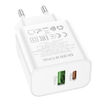 Купити Мережевий Зарядний Пристрій Borofone BA88A 1USB-C/1USB PD/QC 20W, 4