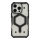 Купить Чехол TPU+PC ArmorHex Magnetic Case для iPhone 16 Pro Max Transparent Black