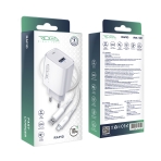 Купити Мережевий Зарядний Пристрій Ridea RW-18121 Rapid 1USB QC 18W+Type-C, 2