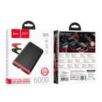 Купити Універсальна Мобільна Батарея Hoco QS5 Jump Starter/Power Bank(6000mAh) 22.2Wh, 2