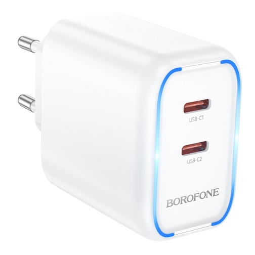 Купити Мережевий Зарядний Пристрій Borofone BA90A 2USB-C PD/QC45W, 4