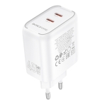 Купити Мережевий Зарядний Пристрій Borofone BA90A 2USB-C PD/QC45W, 6
