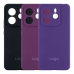 Купити Чохол Liquid Silicone (AA) Full Camera для Xiaomi Redmi Note 14 4G (Global version)