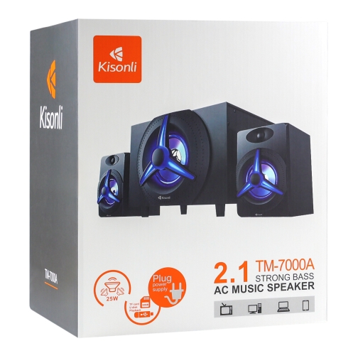Купити Комп'ютерні колонки Kisonli TM-7000A, 2