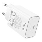 Купити Мережевий Зарядний Пристрій Hoco C143A 1USB-C PD/QC 20W, 3