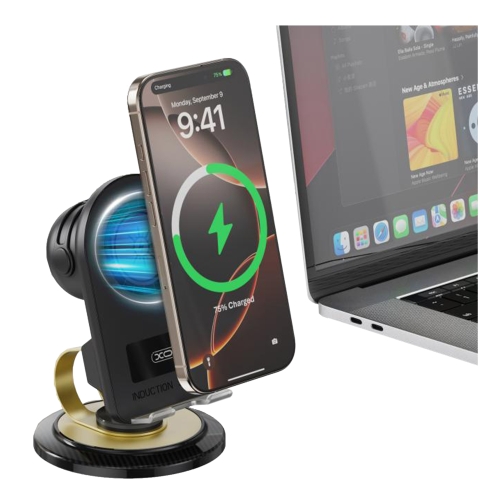 Купить Настольный Держатель XO F69+Bluetooth Speaker+Wireless 15W, 5