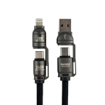 Купить USB Remax C1 (A+C-C+L) 1.2M 240W