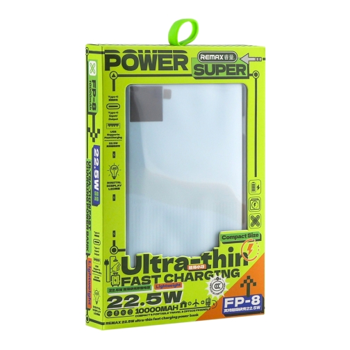 Купить Power Bank Remax FP-8 22.5W Ultra-thin fast charging 10000mAh, 2