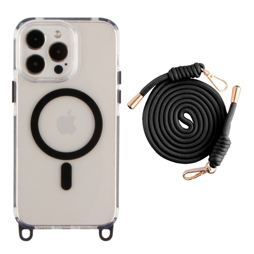 Купити Чохол TPU+PC LanyardCase with MagSafe для iPhone 16 Pro, 12