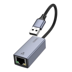 Купить Переходник Hoco UA37 USB to Ethernet adapter (1000 Mbps/1Gbit), 4